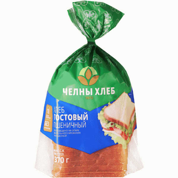Хлеб Алтын Табын тостовый нарезка 370г - в магазине «Чижик»