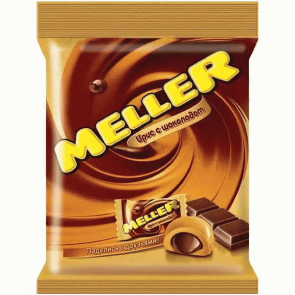 Ирис Meller с шоколадом 100г - в магазине «Чижик»