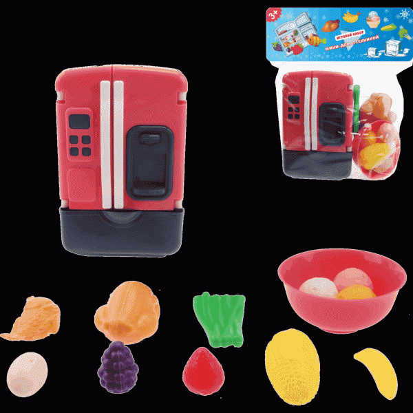 Игровой наб. мини быт. техника с продуктами - в магазине «Чижик»