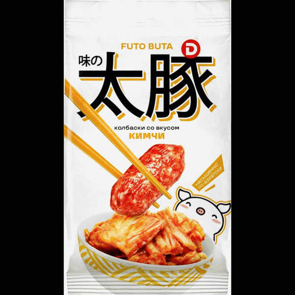 Колбаски Futo Buta со вкусом Кимчи 50г - в магазине «Чижик»