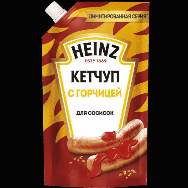 Кетчуп Heinz с горчицей 320г - в магазине «Чижик»