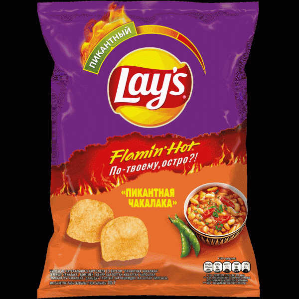 Чипсы Lay's Пикантная Чакалака картоф. 105г - в магазине «Чижик»