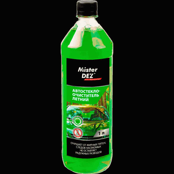 Стеклоочиститель Mister Dez летний 1л - в магазине «Чижик»