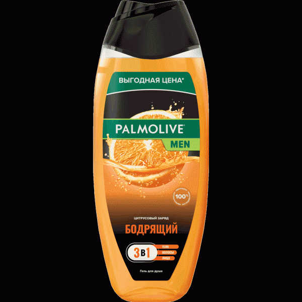 Гель для душа Palmolive men Цитрус. заряд Бодрящий 500мл - в магазине «Чижик»