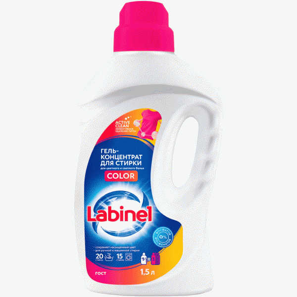 Гель-концентрат LABINEL Color для стирки 1,5л - в магазине «Чижик»