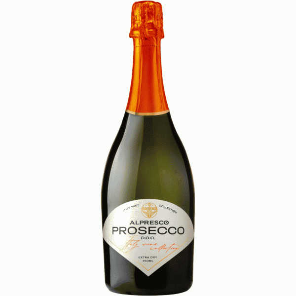 Вино ALPRESCO Prosecco игрист. белое брют 11% 0,75мл - в магазине «Чижик»