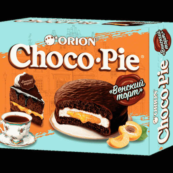Пирожное Choco Pie Венский торт 12х30г - в магазине «Чижик»