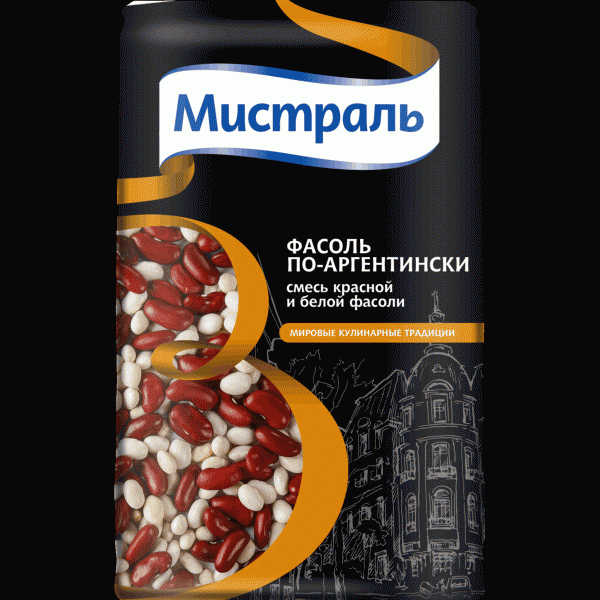 Фасоль Мистраль по-Аргентински 450г - в магазине «Чижик»