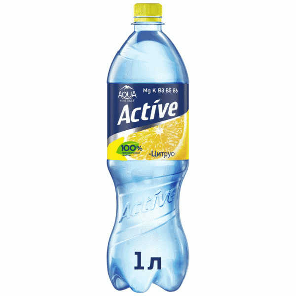 Напиток Aqua Minerale Active Цитрус 1л - в магазине «Чижик»