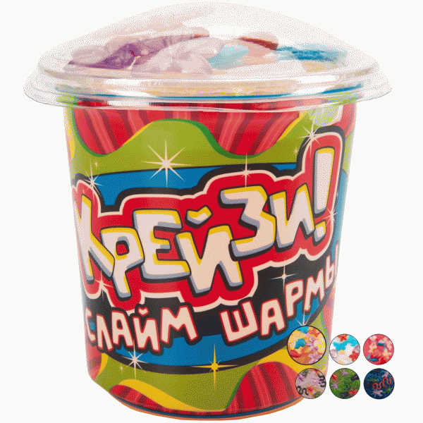 Игрушка Слайм с фигурками 150г - в магазине «Чижик»