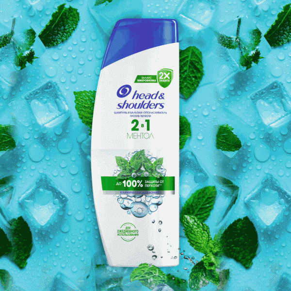 Шампунь Head&Shoulders Ментол 600мл - в магазине «Чижик»