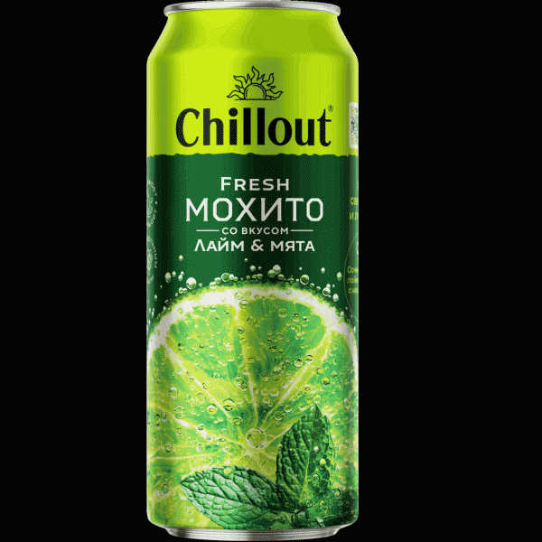 Напиток Chillout Fresh Mojito газ. 0,45л - в магазине «Чижик»
