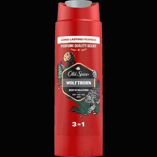 Гель для душа+шампунь Old Spice Wolfthorn 250мл - в магазине «Чижик»