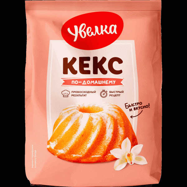 Смесь для выпечки Увелка Кекс по-домашнему 300г - в магазине «Чижик»