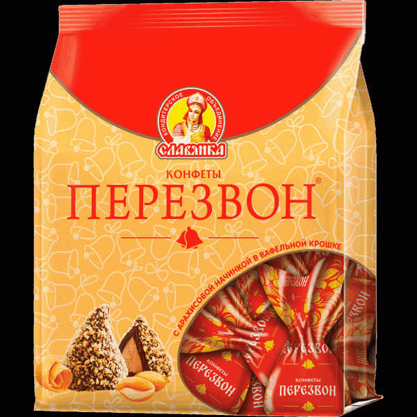 Конфеты Славянка Перезвон в вафельной крошке 200г - в магазине «Чижик»