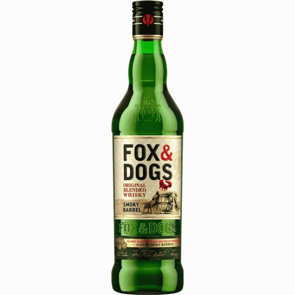 Виски Fox&Dogs Smoky Barrel 40% 0,5л - в магазине «Чижик»