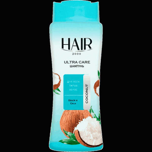 Шампунь Hair 2000 Upcare Кокос для волос 600мл - в магазине «Чижик»