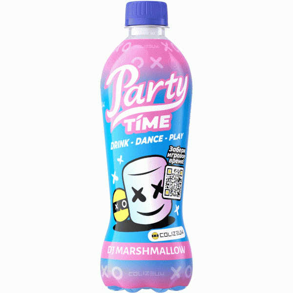 Напиток Party Time Dj Marshmallow маршмеллоу газ. 0,4л - в магазине «Чижик»
