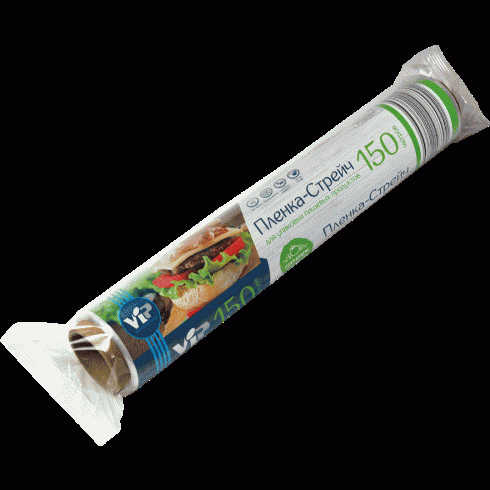 Пленка-стрейч для упаковки пищ/продуктов 29x150 - в магазине «Чижик»
