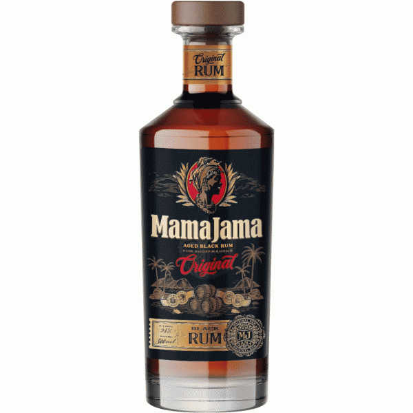 Ром Mama Jama Black Original выдержан. 38% 0,5л - в магазине «Чижик»