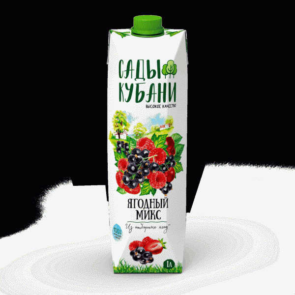 Нектар Сады Кубани Ягодный Микс 1л - в магазине «Чижик»