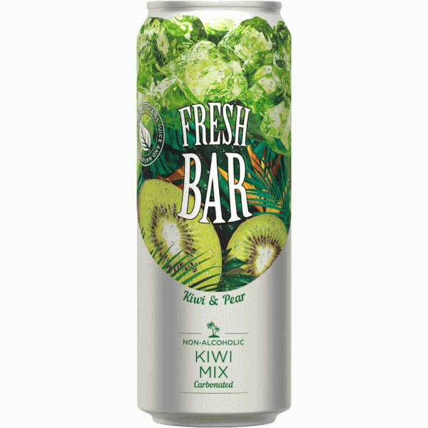 Напиток Fresh Bar Kiwi Mix газированный 0.45л - в магазине «Чижик»