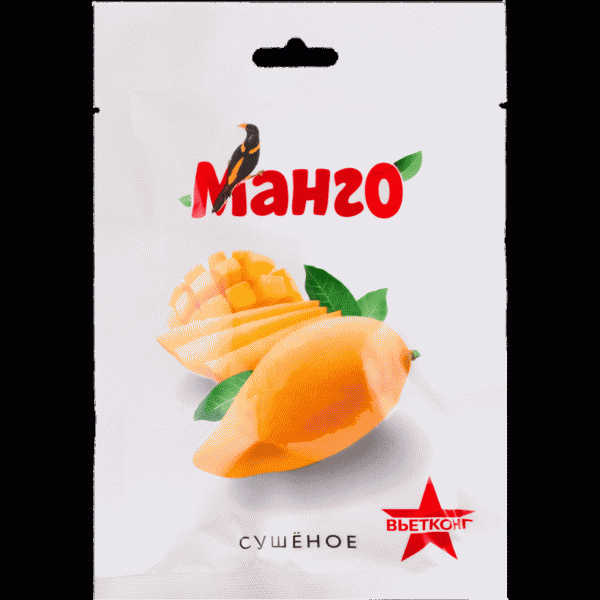 Манго Вьетконг сушеное 70г - в магазине «Чижик»