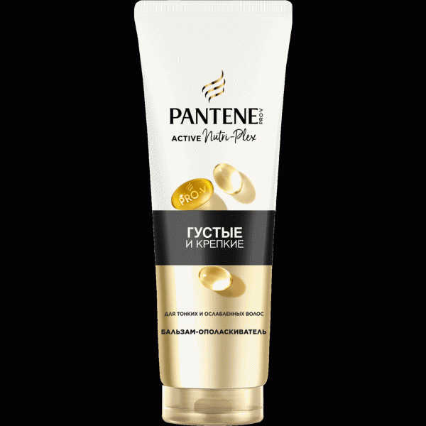 Бальзам-ополаск. Pantene Pro-V Густые и крепкие 180мл - в магазине «Чижик»