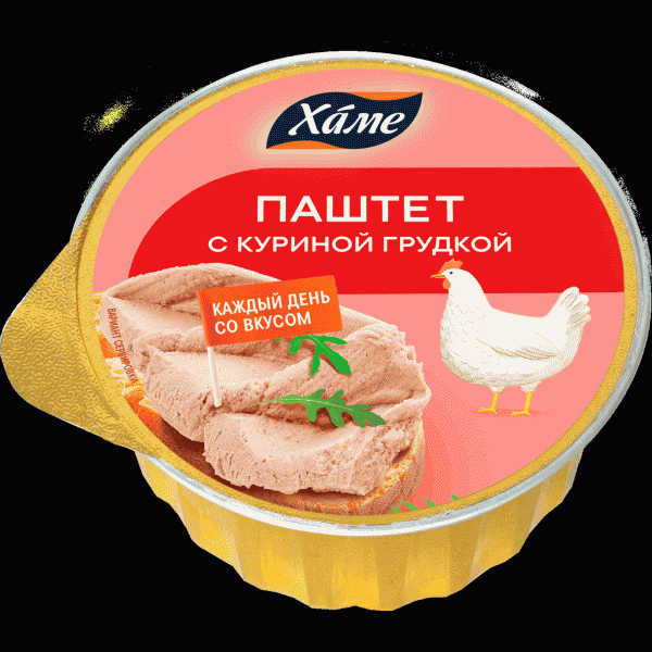 Паштет Хаме с куриной грудкой 100г - в магазине «Чижик»