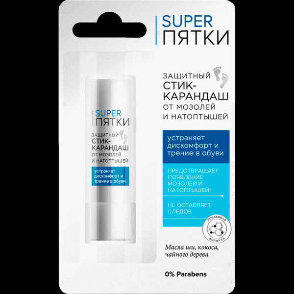 Стик-карандаш Super Пятки защитный 4,5г - в магазине «Чижик»