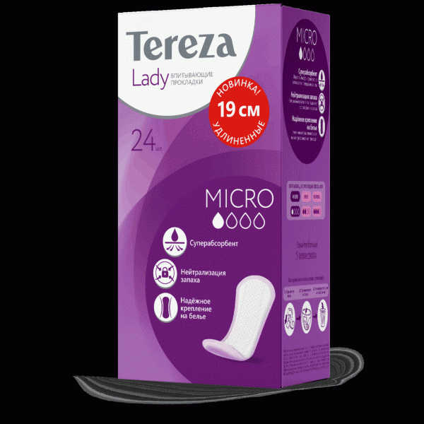 Прокладки Terezalady Micro 24шт - в магазине «Чижик»