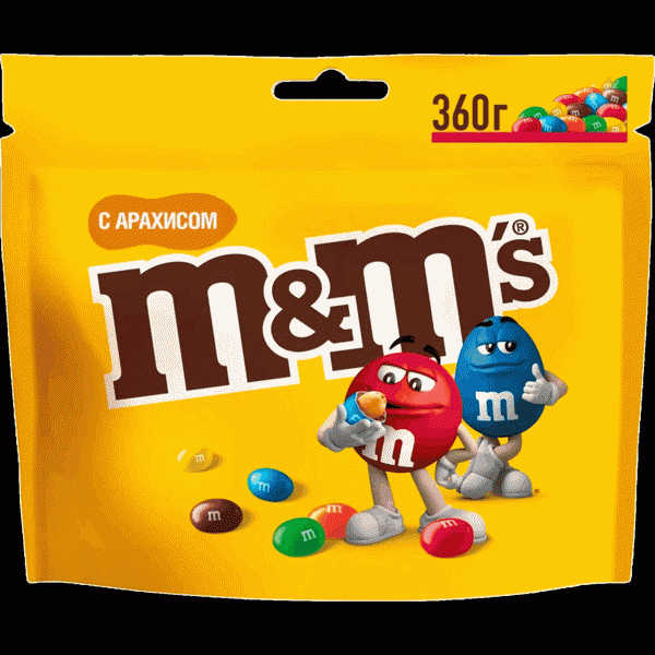 Драже M&M's с арахисом 360г - в магазине «Чижик»