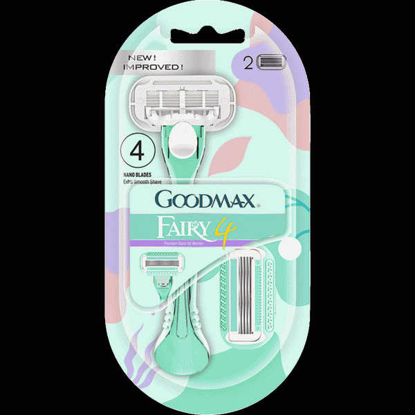 Станок Goodmax Fairy4 бритвенный - в магазине «Чижик»