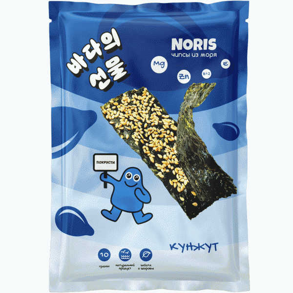 Чипсы Noris нори с кунжутом 10г - в магазине «Чижик»