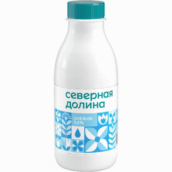 Снежок Северная Долина 3,2% 420г - в магазине «Чижик»