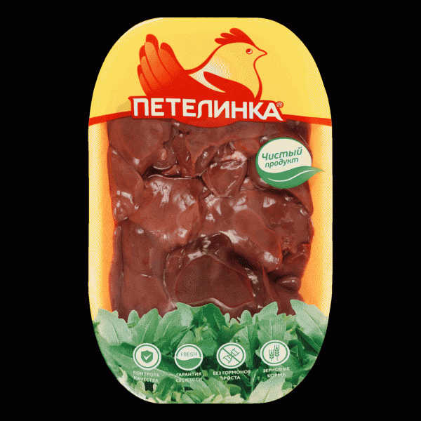 Печень Петелинка цыплят-бройлеров 450г - в магазине «Чижик»