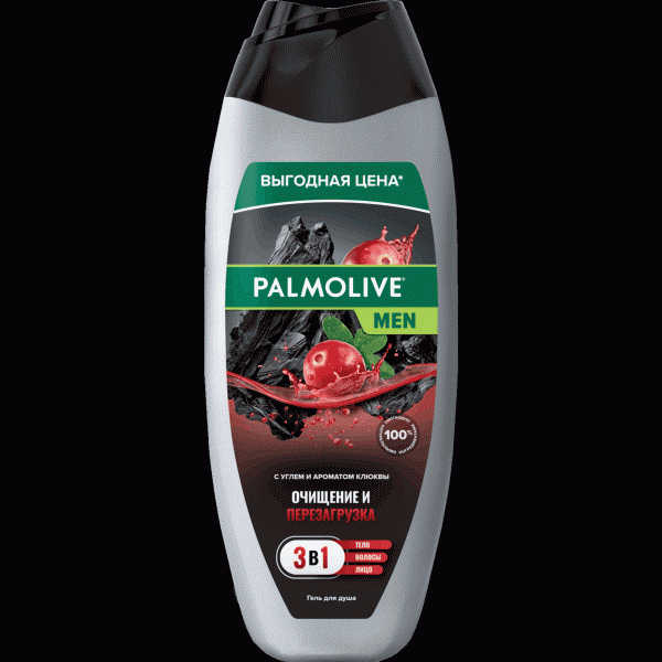 Гель Palmolive Men для душа с углем 450мл - в магазине «Чижик»