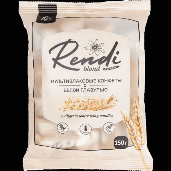 Конфеты Rendi Classic мультизл. с глазурью 150г - в магазине «Чижик»
