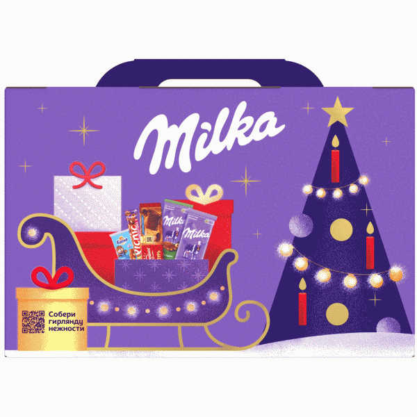 Набор Milka Большой зимний микс 388г - в магазине «Чижик»