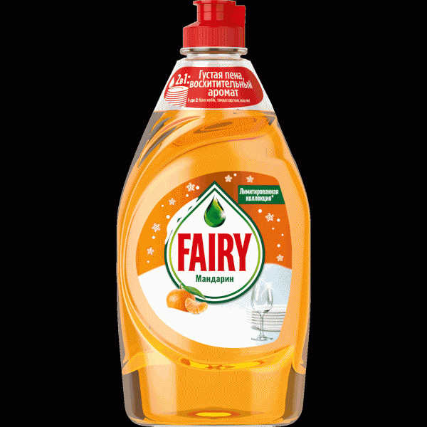 Средство Fairy Мандарин для мытья посуды 430мл - в магазине «Чижик»
