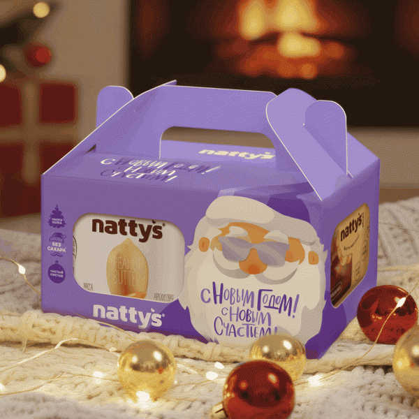 Набор Nattys с мини батончиками 330г - в магазине «Чижик»