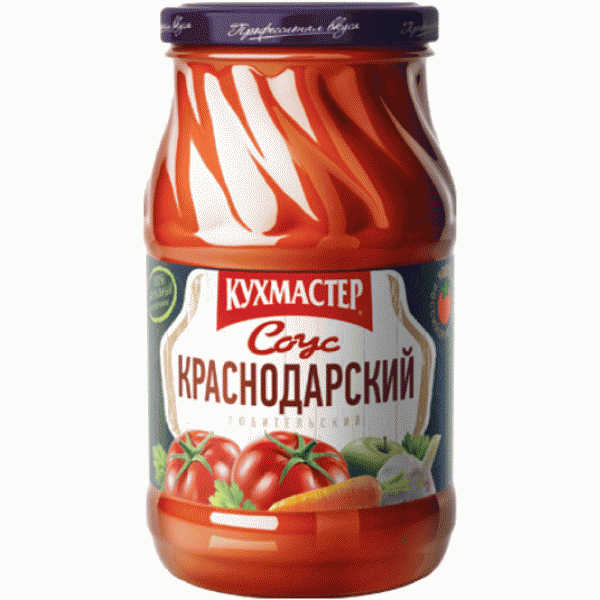 Соус Кухмастер Краснодарский томатный 480мл - в магазине «Чижик»