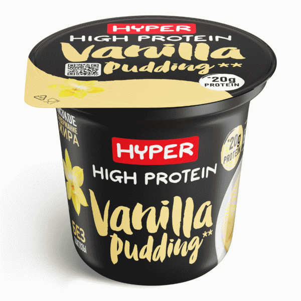 Пудинг Hyper High Protein со вк. ванили 1.5% 200г - в магазине «Чижик»