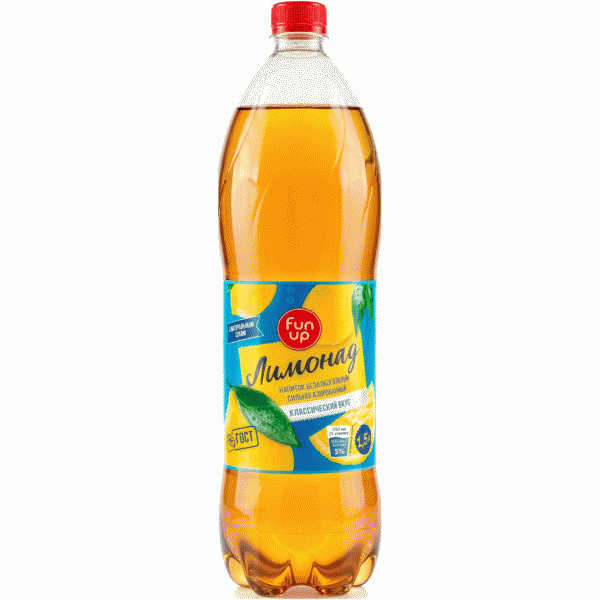 Напиток FUN UP Лимонад с/газированный 1,5л - в магазине «Чижик»