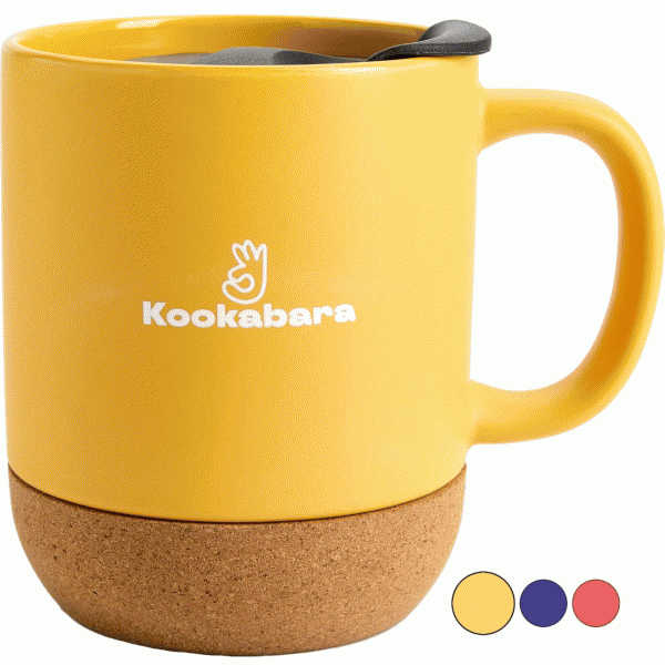 Кружка KOOKABARA с крышкой 320мл - в магазине «Чижик»