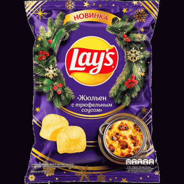 Чипсы Lay's Жюльен с трюфельным соусом 103г - в магазине «Чижик»