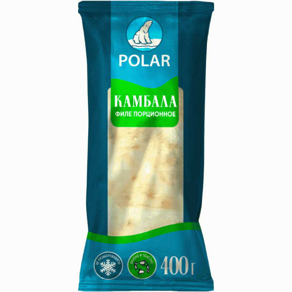 Камбала Polar филе замороженное 400г - в магазине «Чижик»