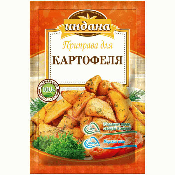 Приправа Индана для картофеля 15г - в магазине «Чижик»