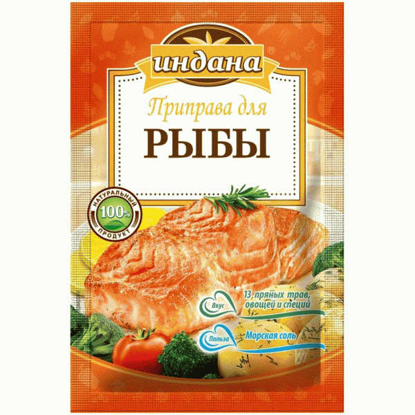 Приправа Индана для рыбы 15г - в магазине «Чижик»