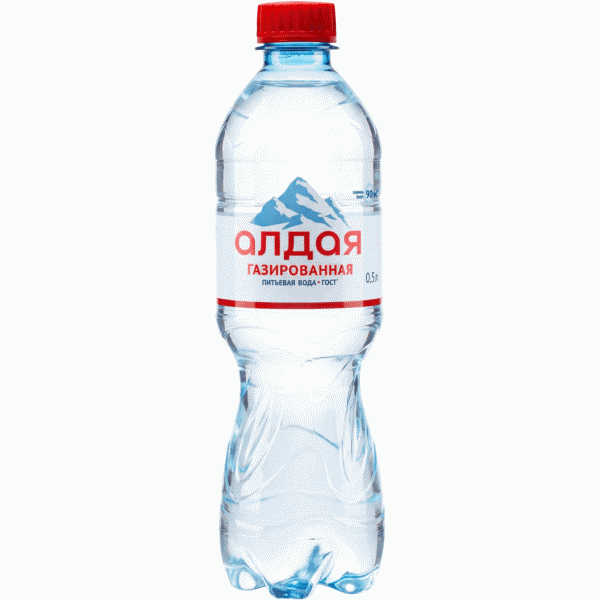 Вода АЛДАЯ газированная 0.5л - в магазине «Чижик»